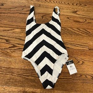 Rip curl one piece scoop low back bathing suit